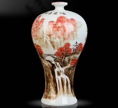 <b>鸿运当头花瓶酒坛 陶瓷酒具礼品</b>