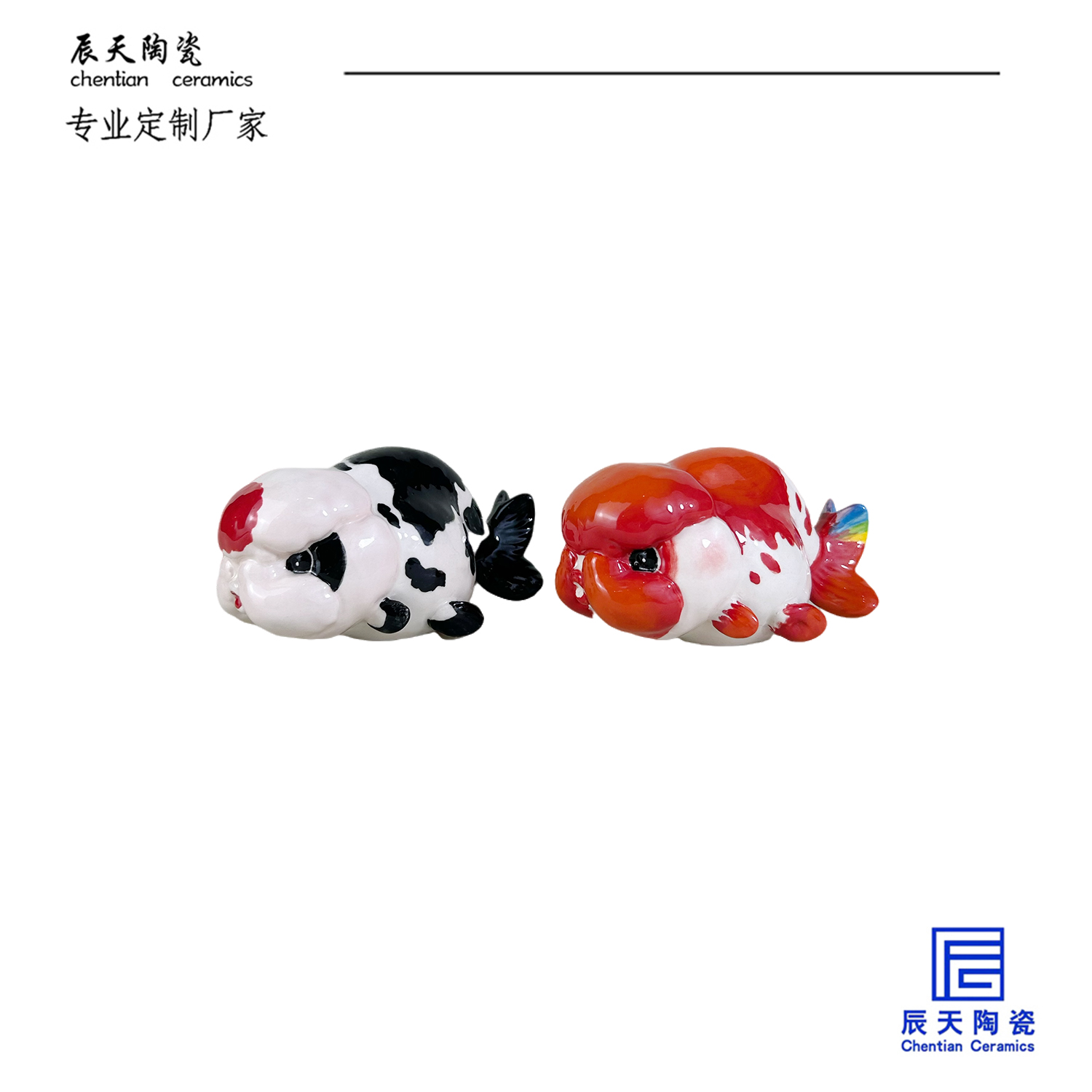<b>客户定制 创意可爱鲸鱼陶瓷小摆件</b>